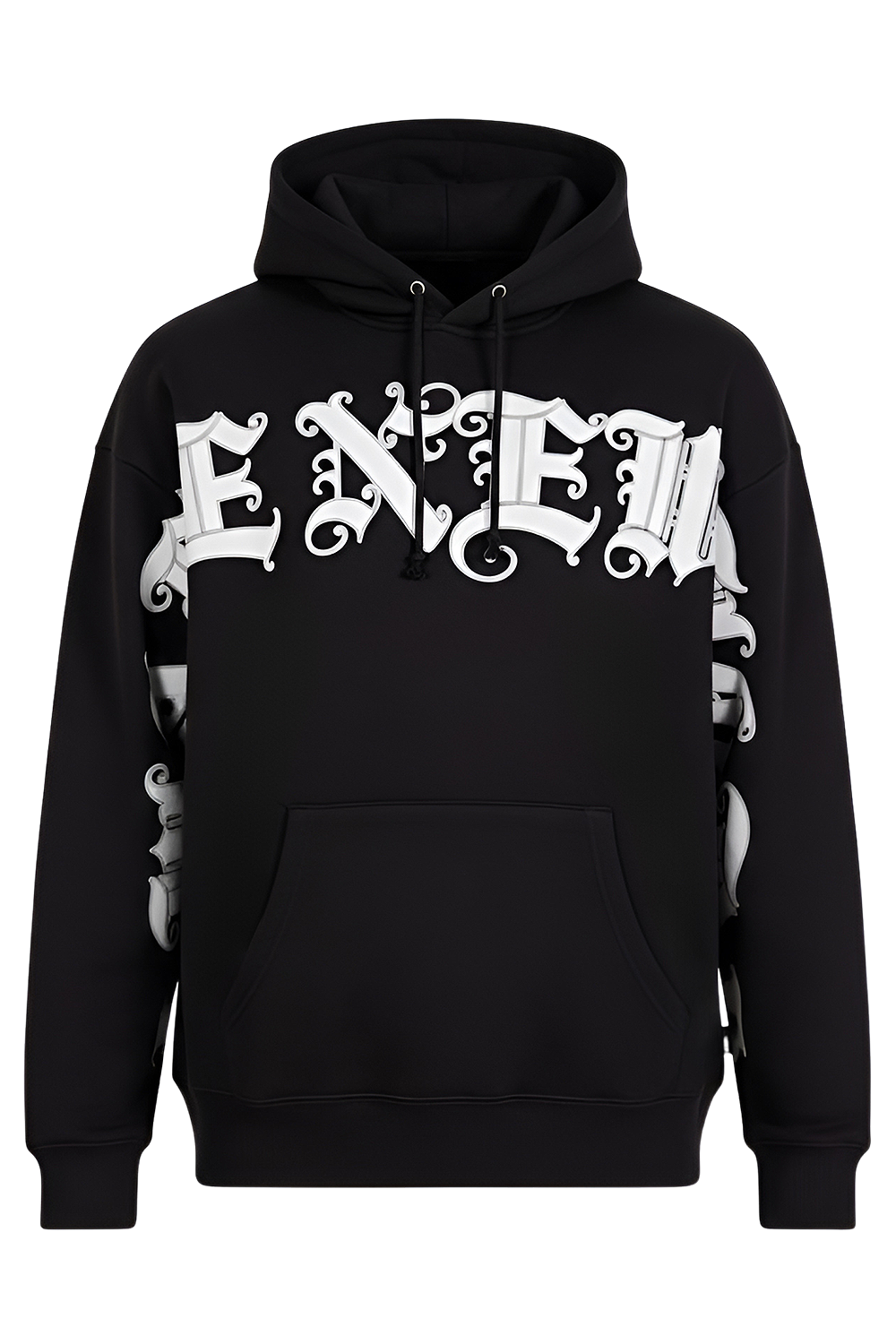 תמונה קידמית של סווטשירט קפוצ'ון