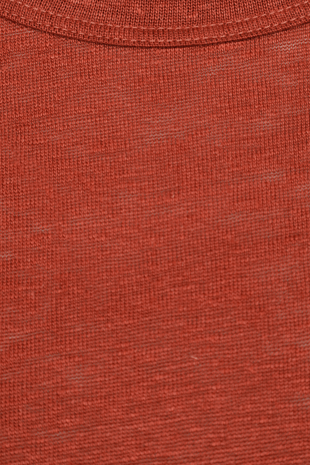 חולצת טי בגוון אדום מפשתן PETIT BATEAU