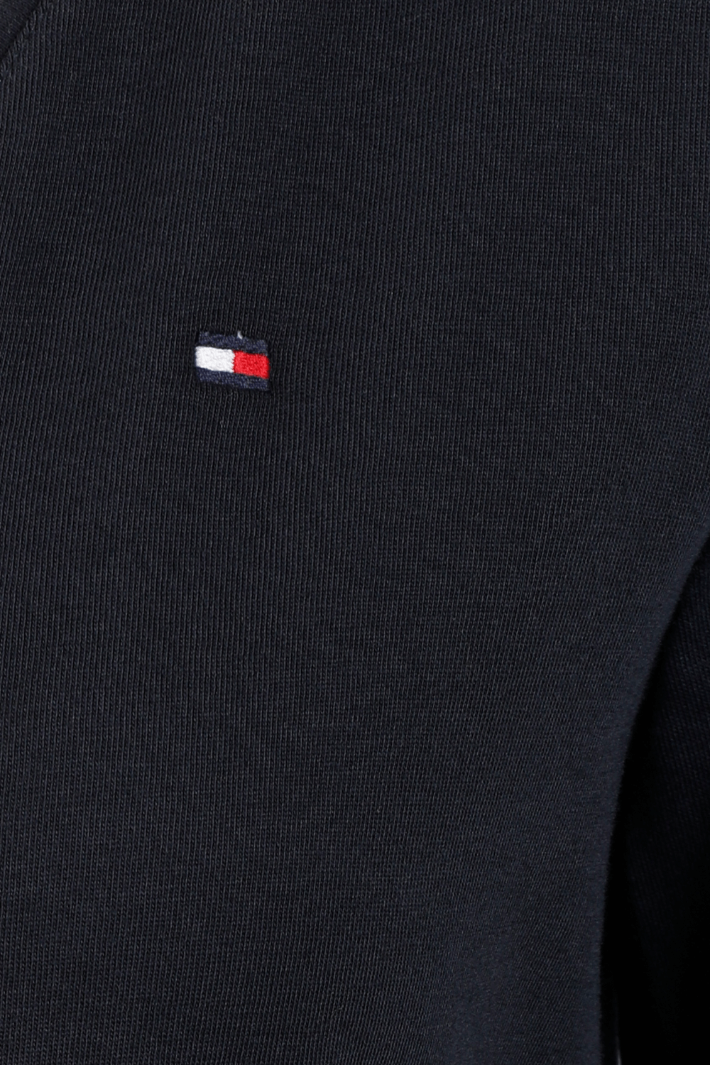 Long Sleeve V-Neck T-Shirt in Dark Blue image number null TOMMY HILFIGER