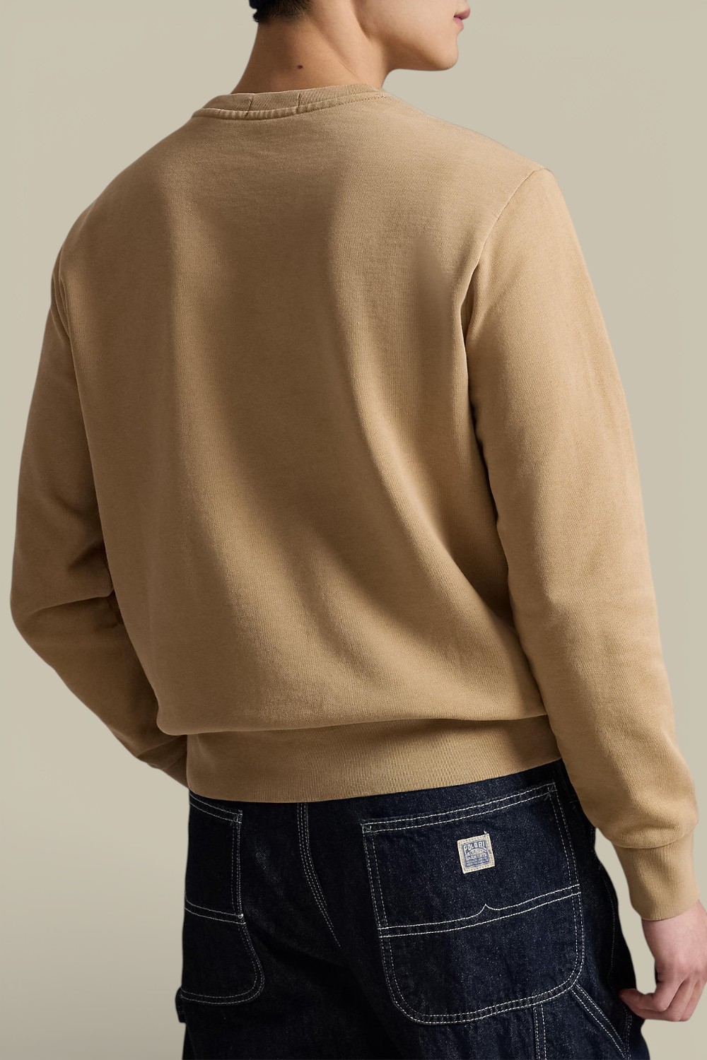 תמונת דוגמן אחורית של סווטשירט