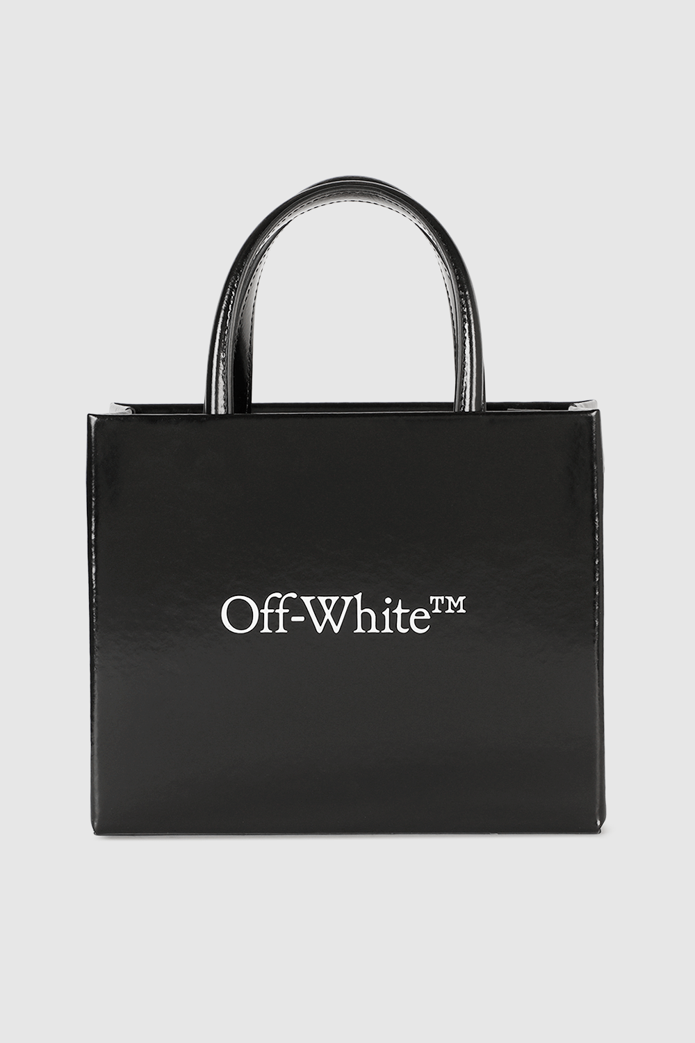 תמונת תקריב של תיק מיני בוקס מעור שחור