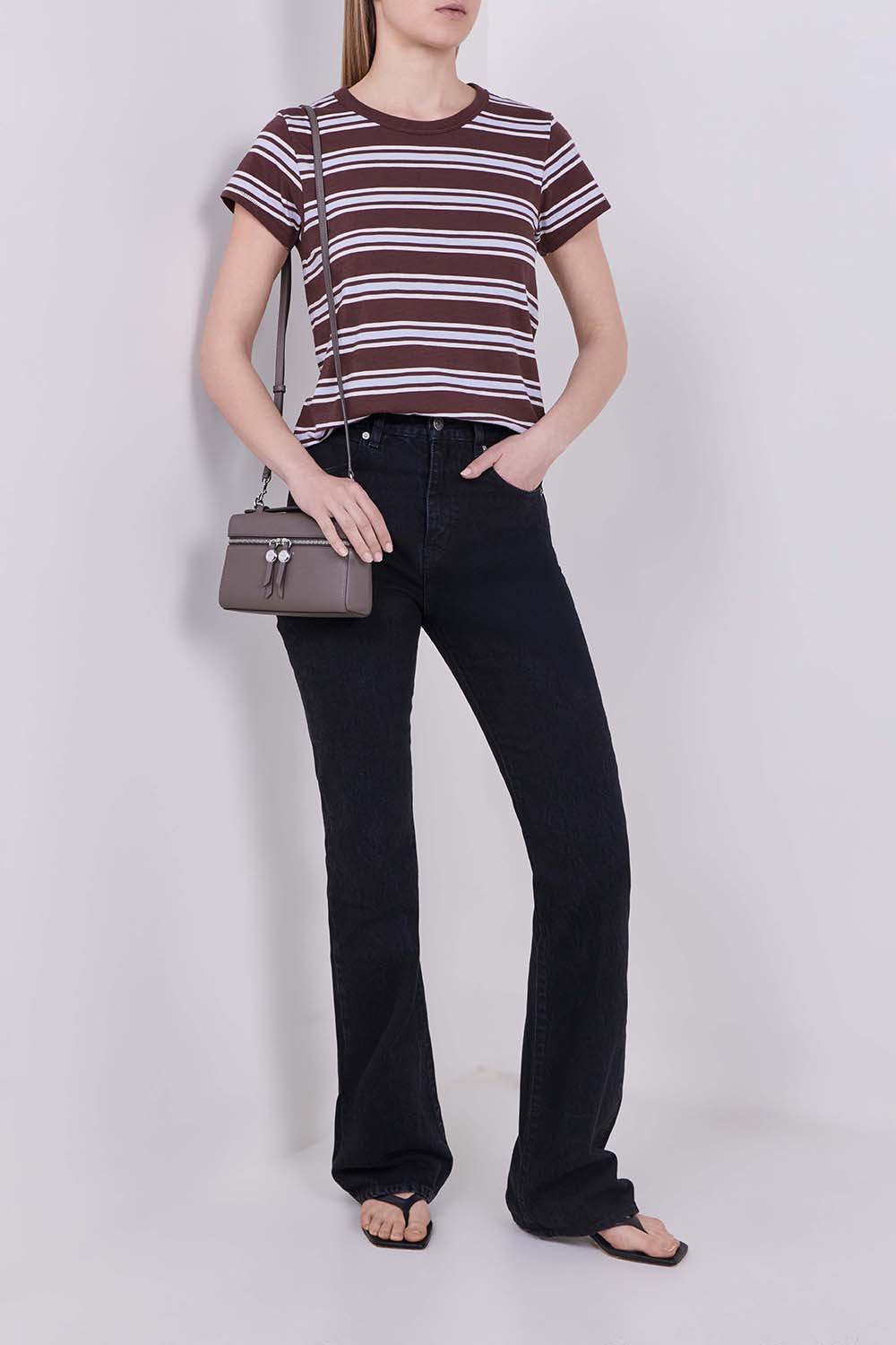 תמונת דוגמן קידמית של תיק קרוסבודי סלים רומי טופ מיני