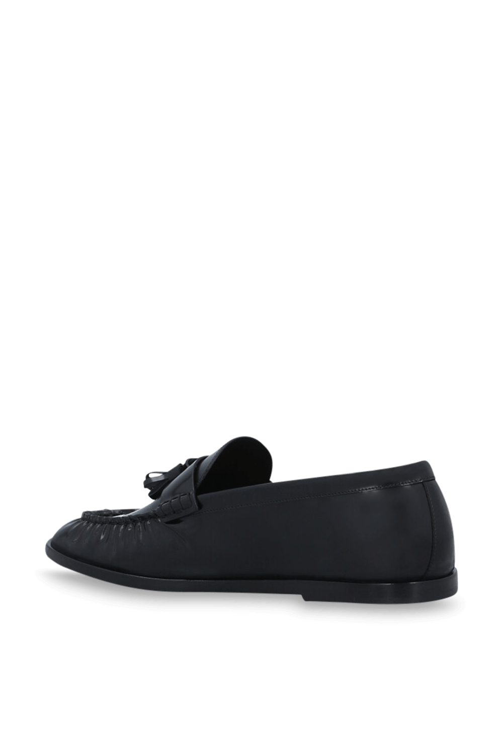 תמונה אחורית של נעלי מוקסינים