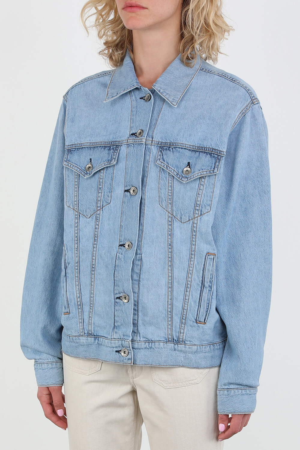 huge denim jacket