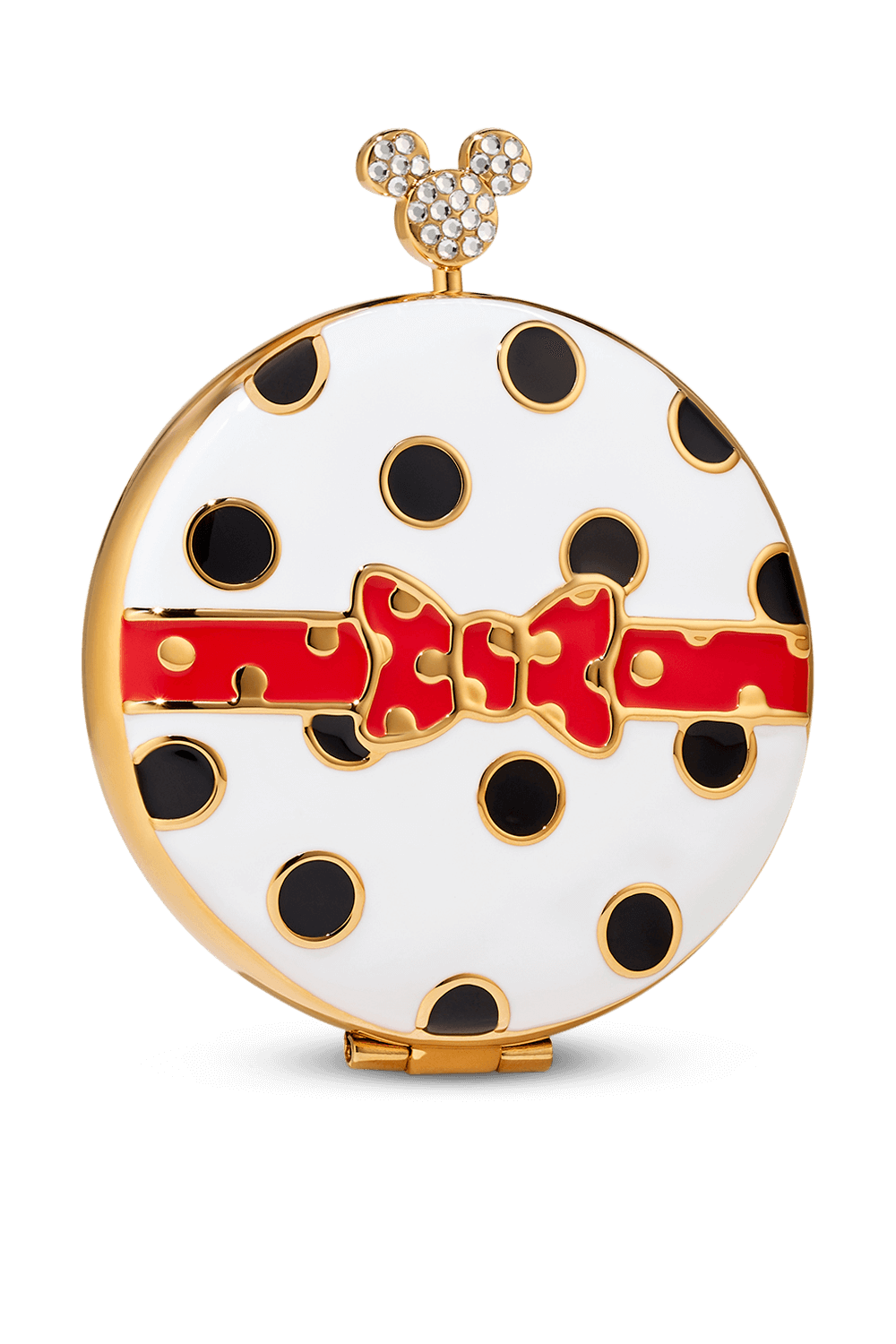 תמונה קידמית של מארז לפודרה Bolder The Better + מילוי לפודרה בגוון שקוף בגודל מיניאטורי