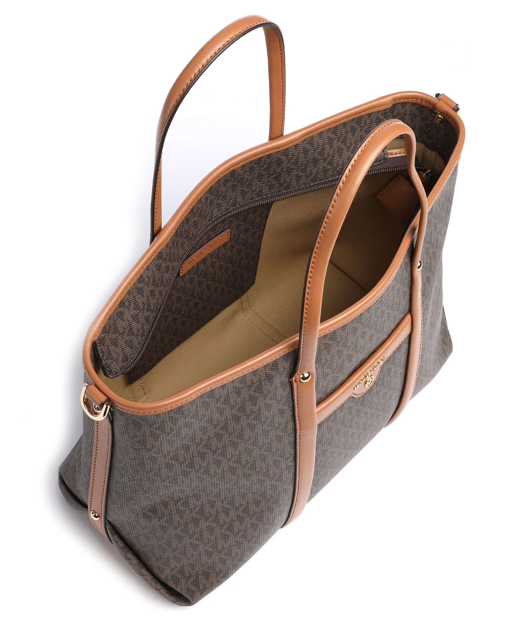 תמונה אחורית של תיק נשיאה בק מונוגרמי