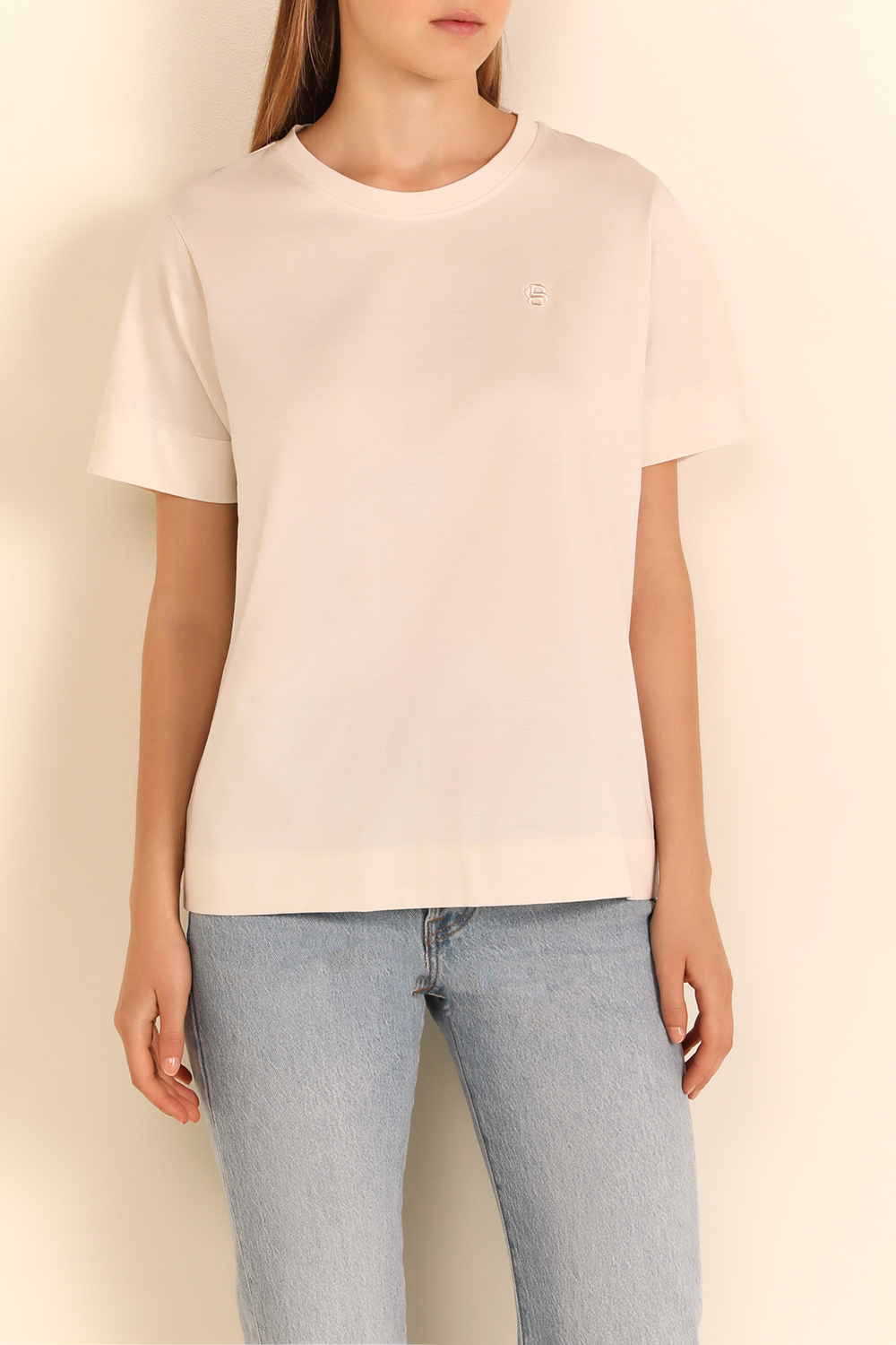 תמונת דוגמן קידמית של חולצת טי