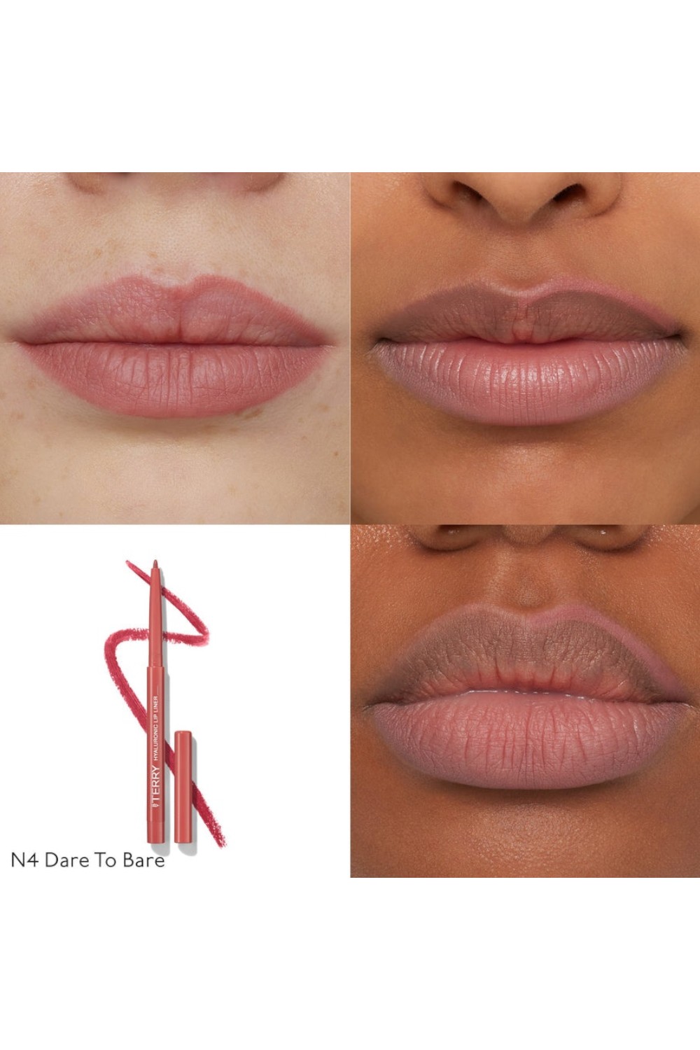 תמונת תקריב של Hyaluronic Lip Liner N4