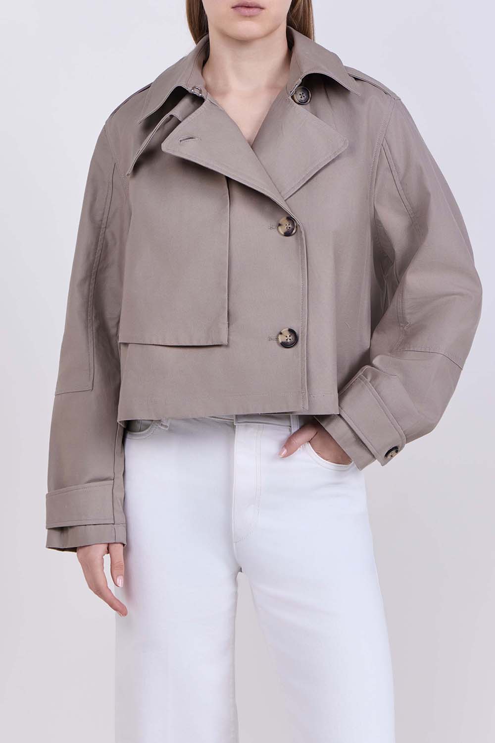 תמונת דוגמן קידמית של ז'קט טרנץ'