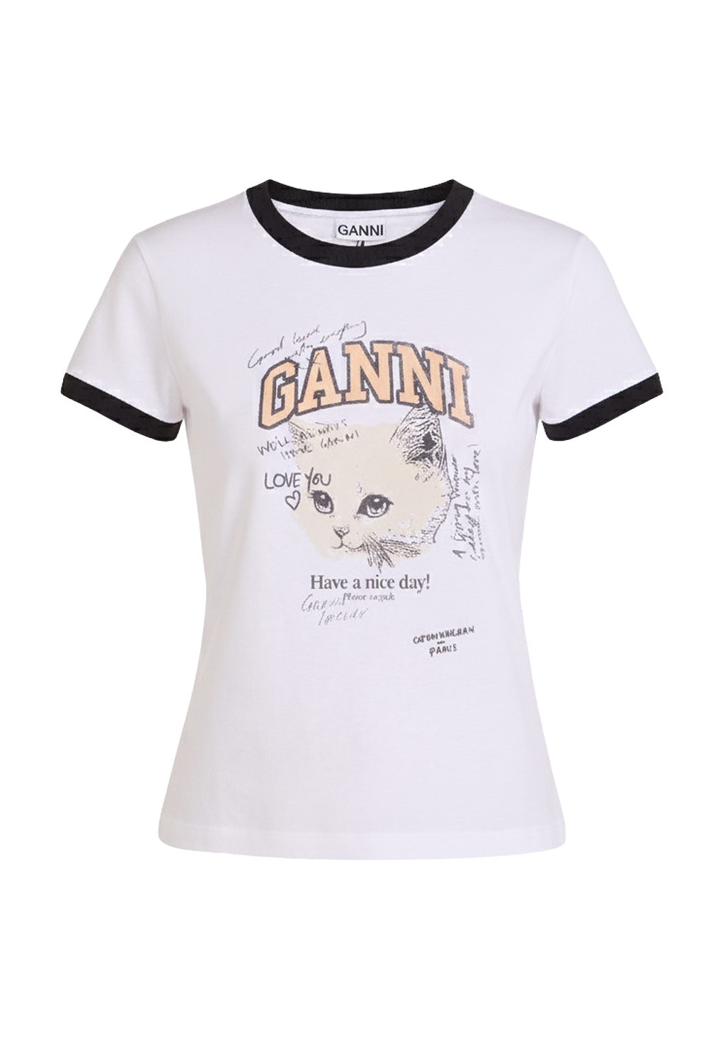 תמונה קידמית של חולצת טי קרופ