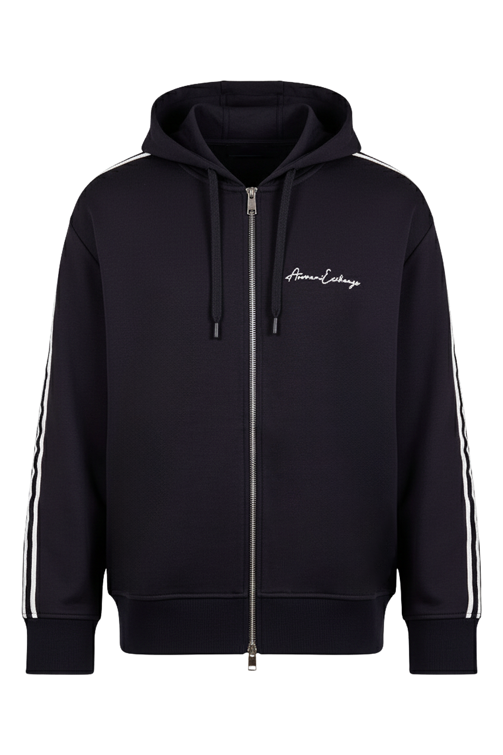 תמונה קידמית של סווטשירט עם רוכסן