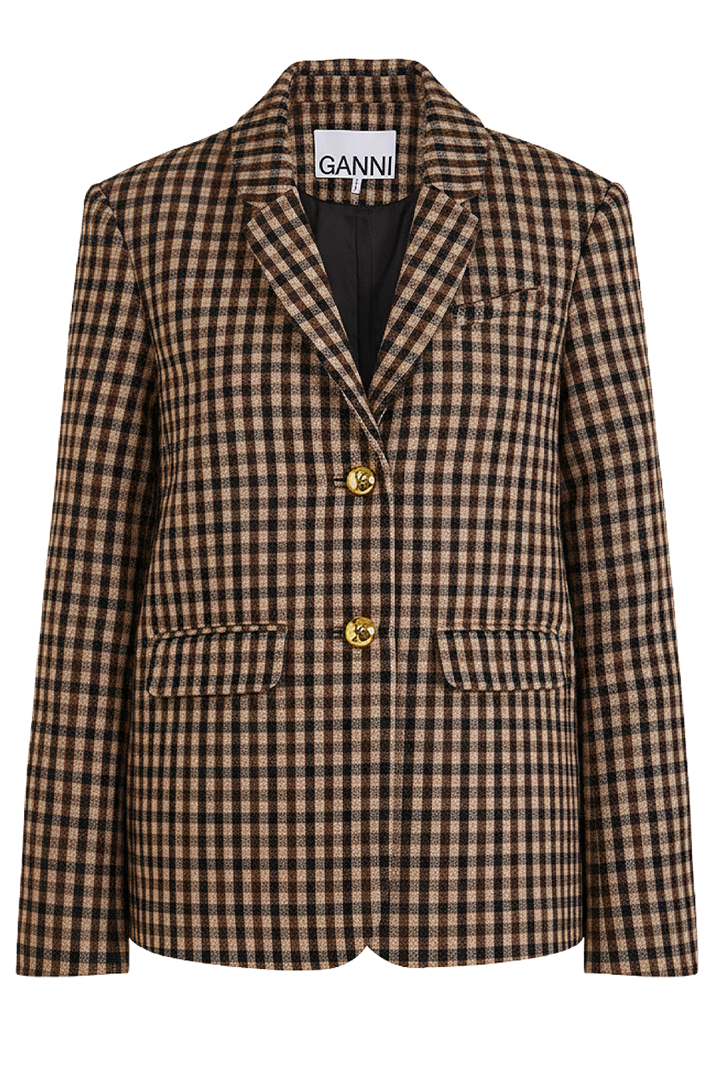 תמונה קידמית של ז'קט מחוייט אוברסייז