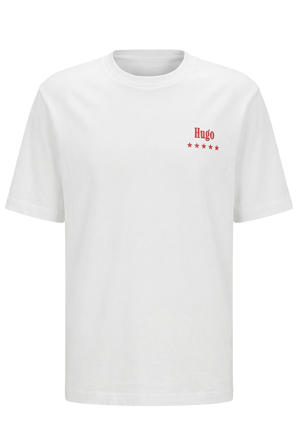 תמונה קידמית של חולצת טי בגזרה ישרה