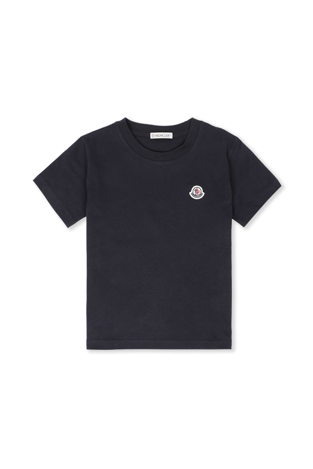 חולצת טי עם לוגו פאץ' - גילאי 5-6 MONCLER KIDS