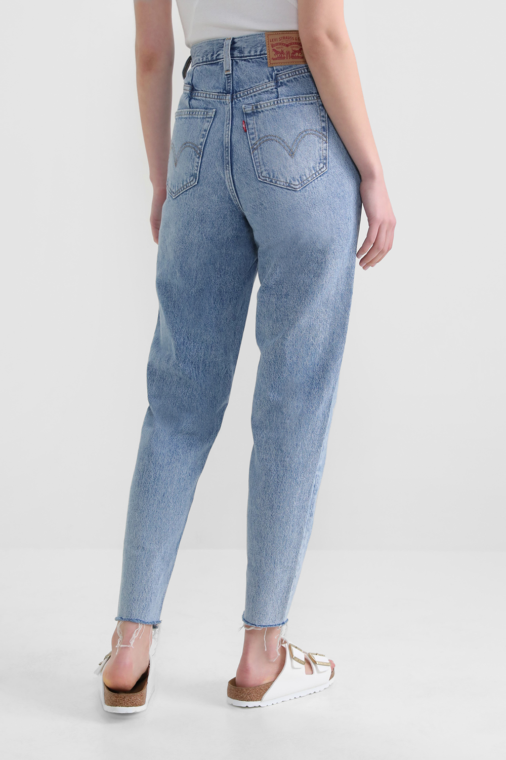 מכנסי ג'ינס בגזרה גבוהה LEVI`S