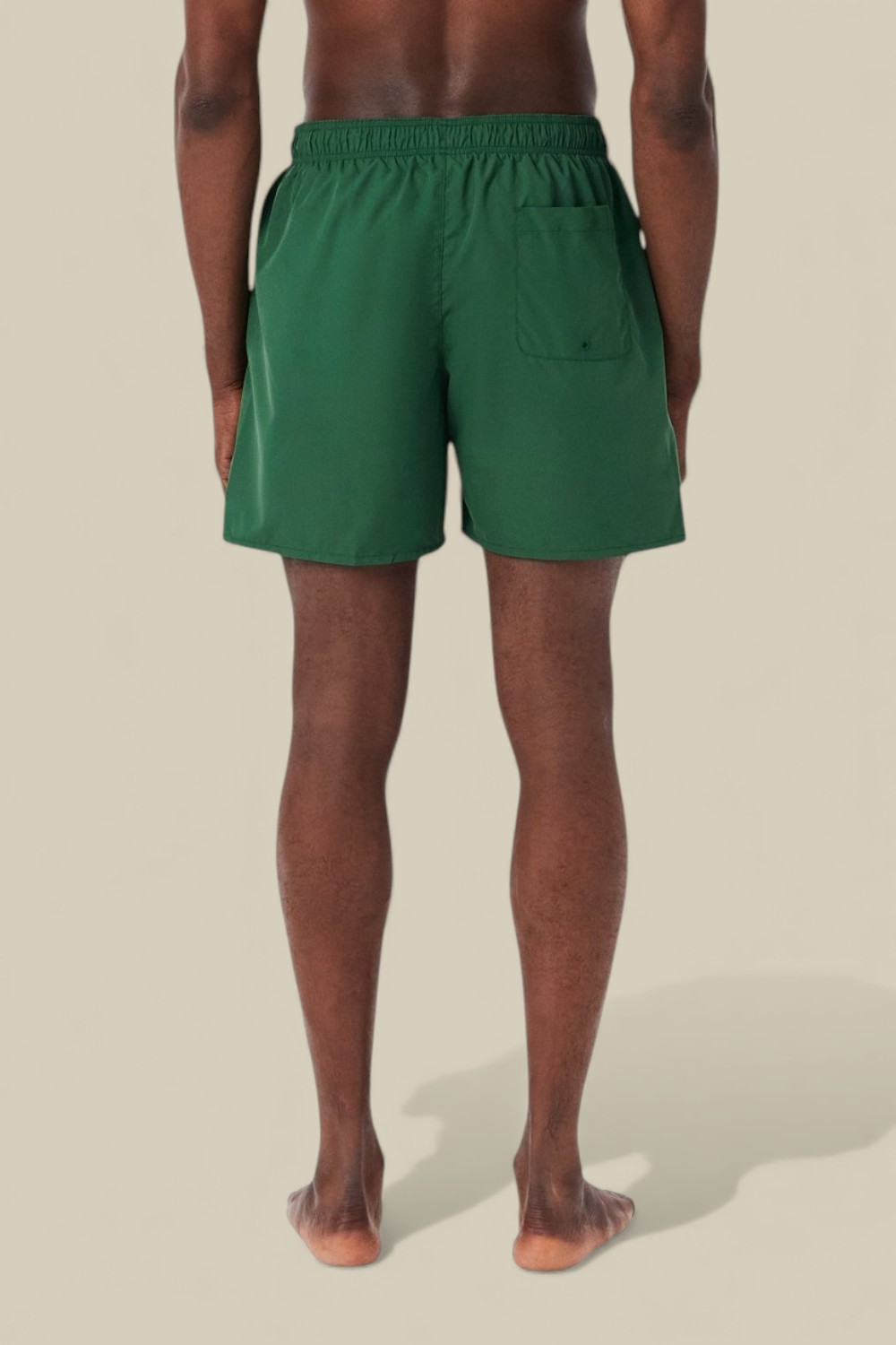 תמונת דוגמן אחורית של מכנסי בגד ים