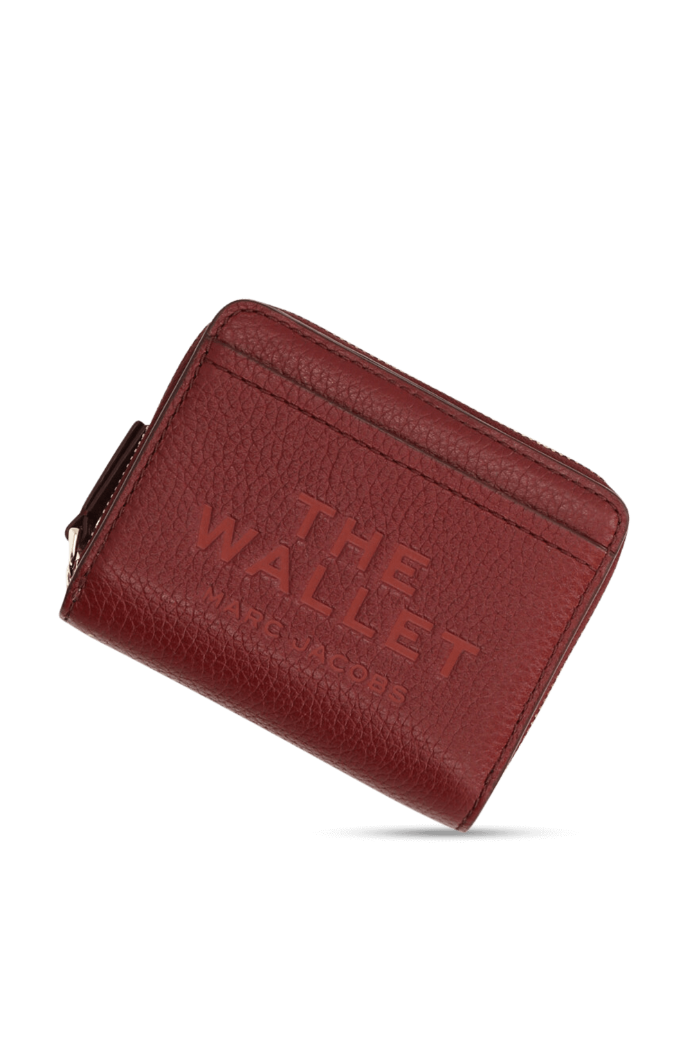 תמונת תקריב של ארנק עור סמול