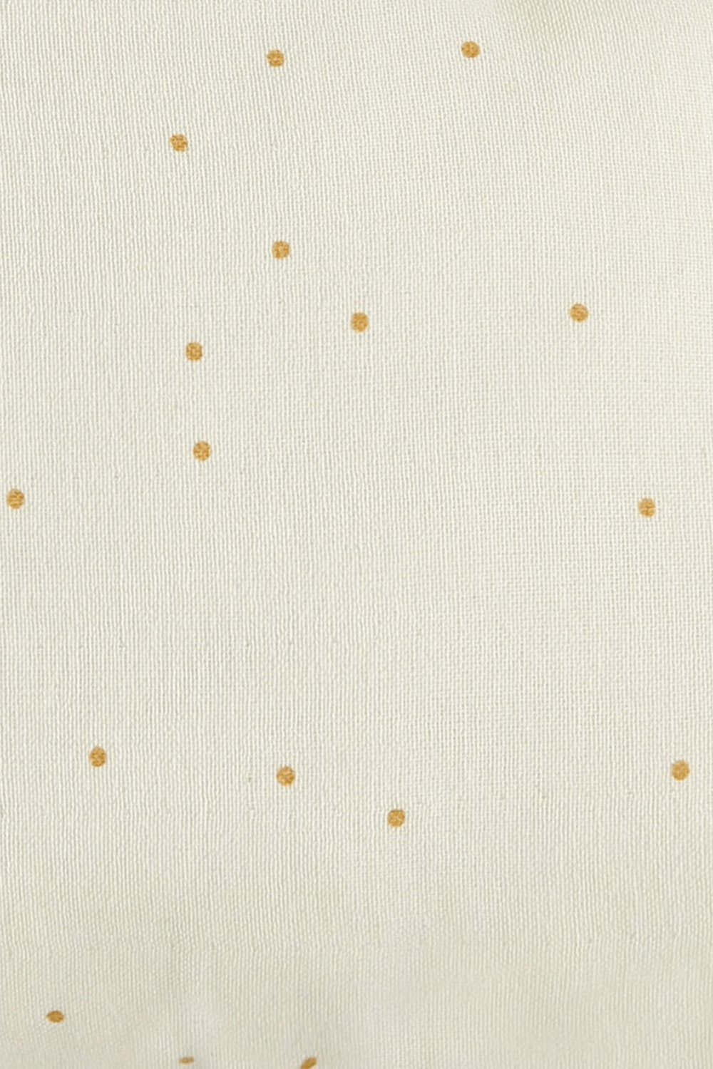 תמונה אחורית של כרית בצורת ענן עם נקודות בצבע לבן