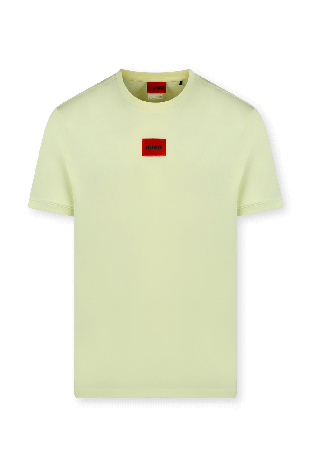 תמונה קידמית של חולצת טי עם הדפס לוגו