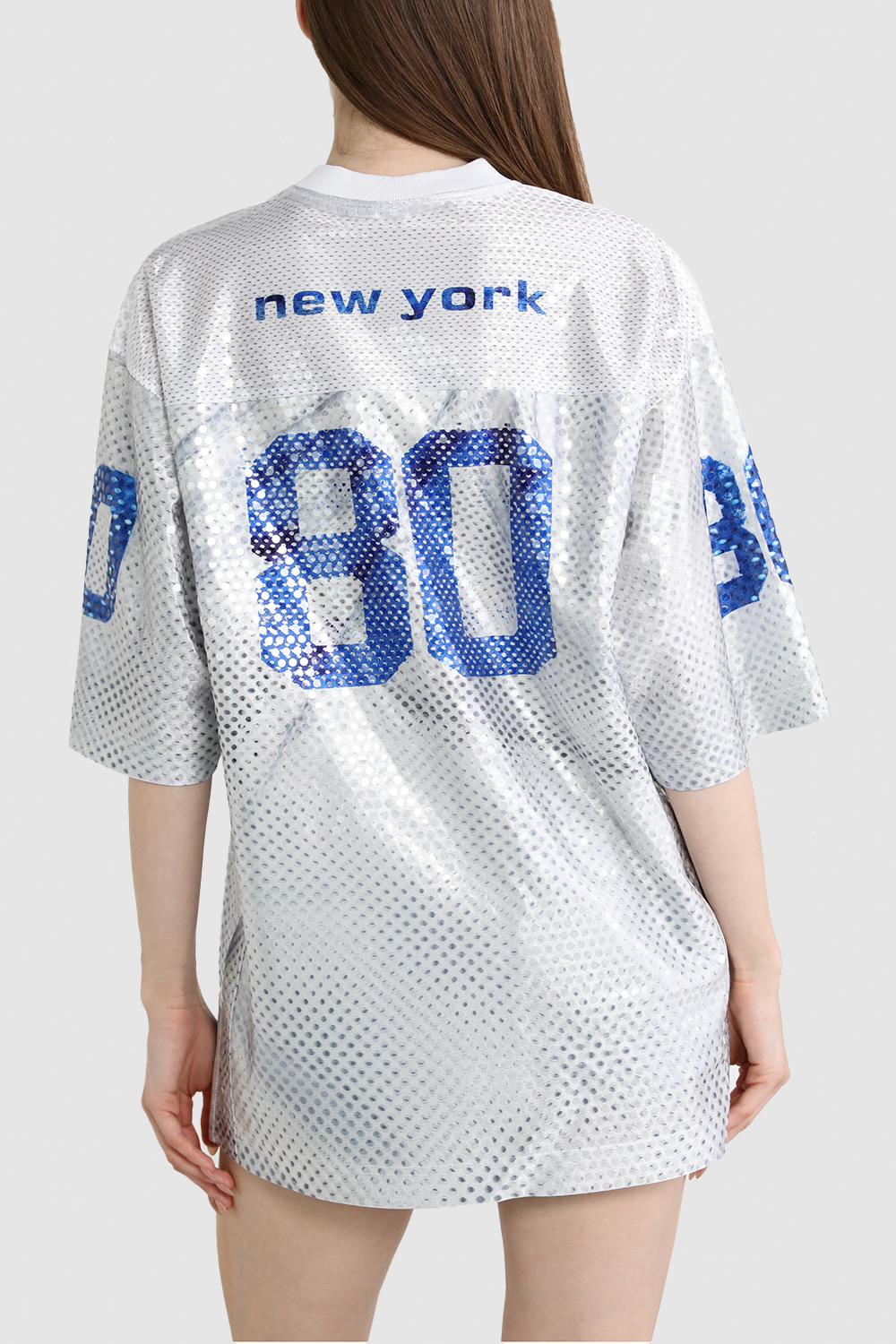 תמונת דוגמן אחורית של חולצת טי בוקסי פוטבול