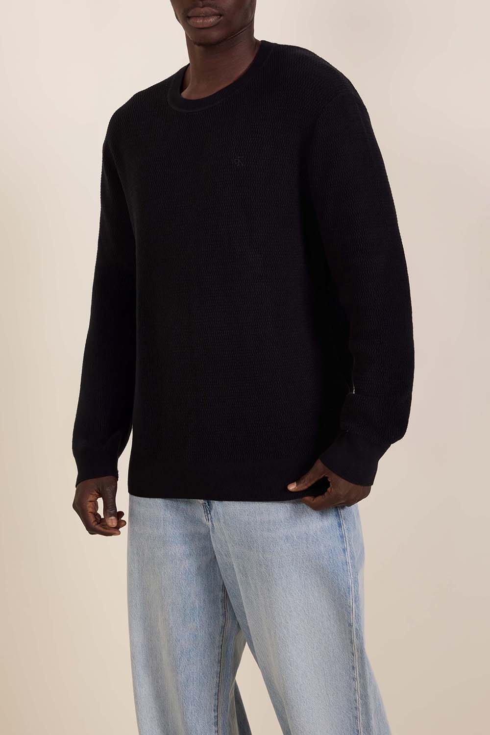 תמונת דוגמן קידמית של סריג כותנה