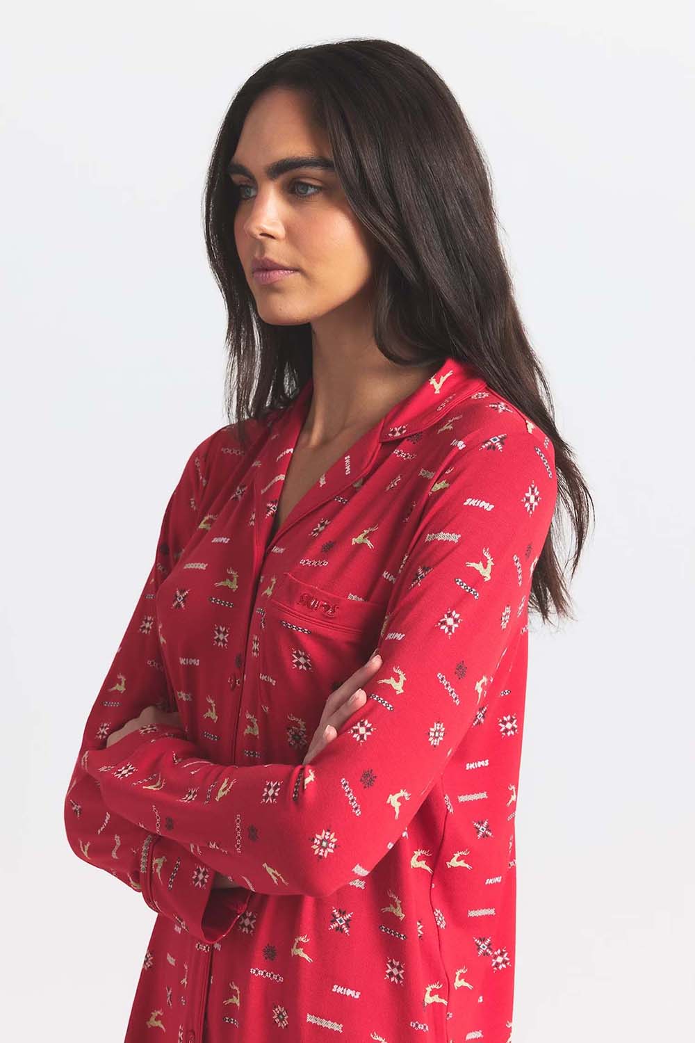 תמונת תקריב דוגמן של LONG SLEEP SET