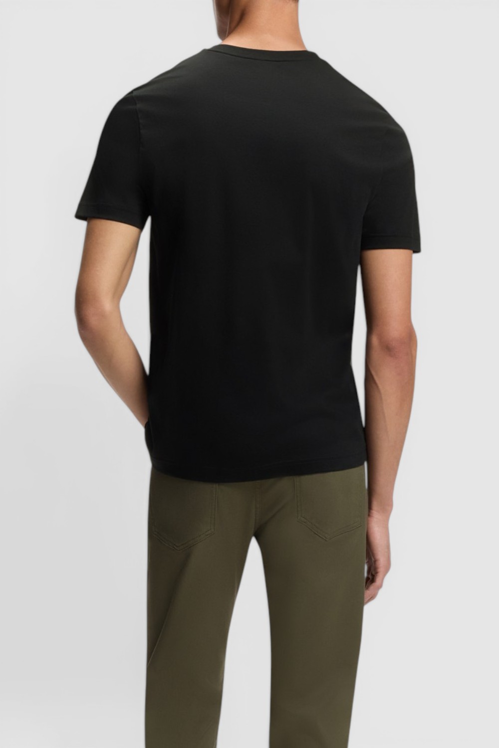 תמונת דוגמן אחורית של חולצת טי בוס X פורשה