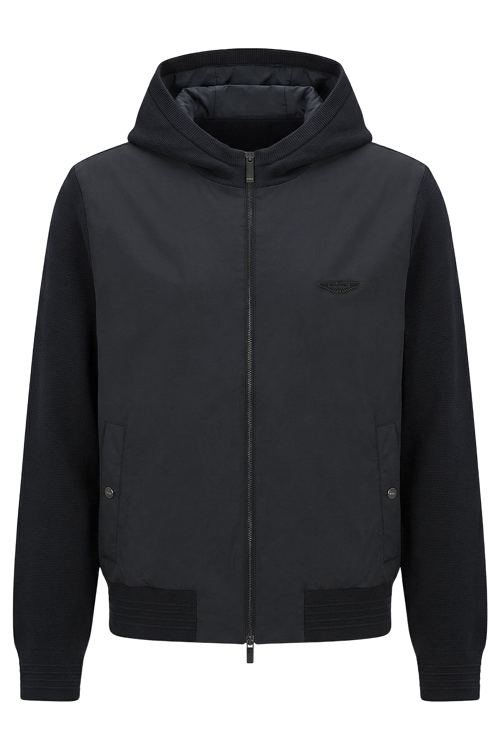 תמונה קידמית של קפוצ'ון בוס X אסטון מרטין