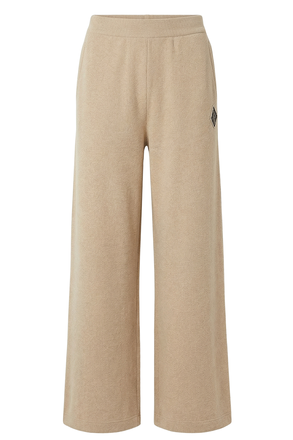 תמונה קידמית של מכנסי ג'וגר רחבים