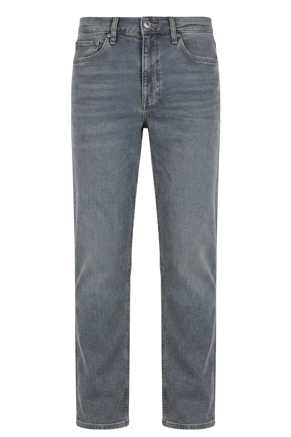 תמונה קידמית של מכנסי ג'ינס סלים