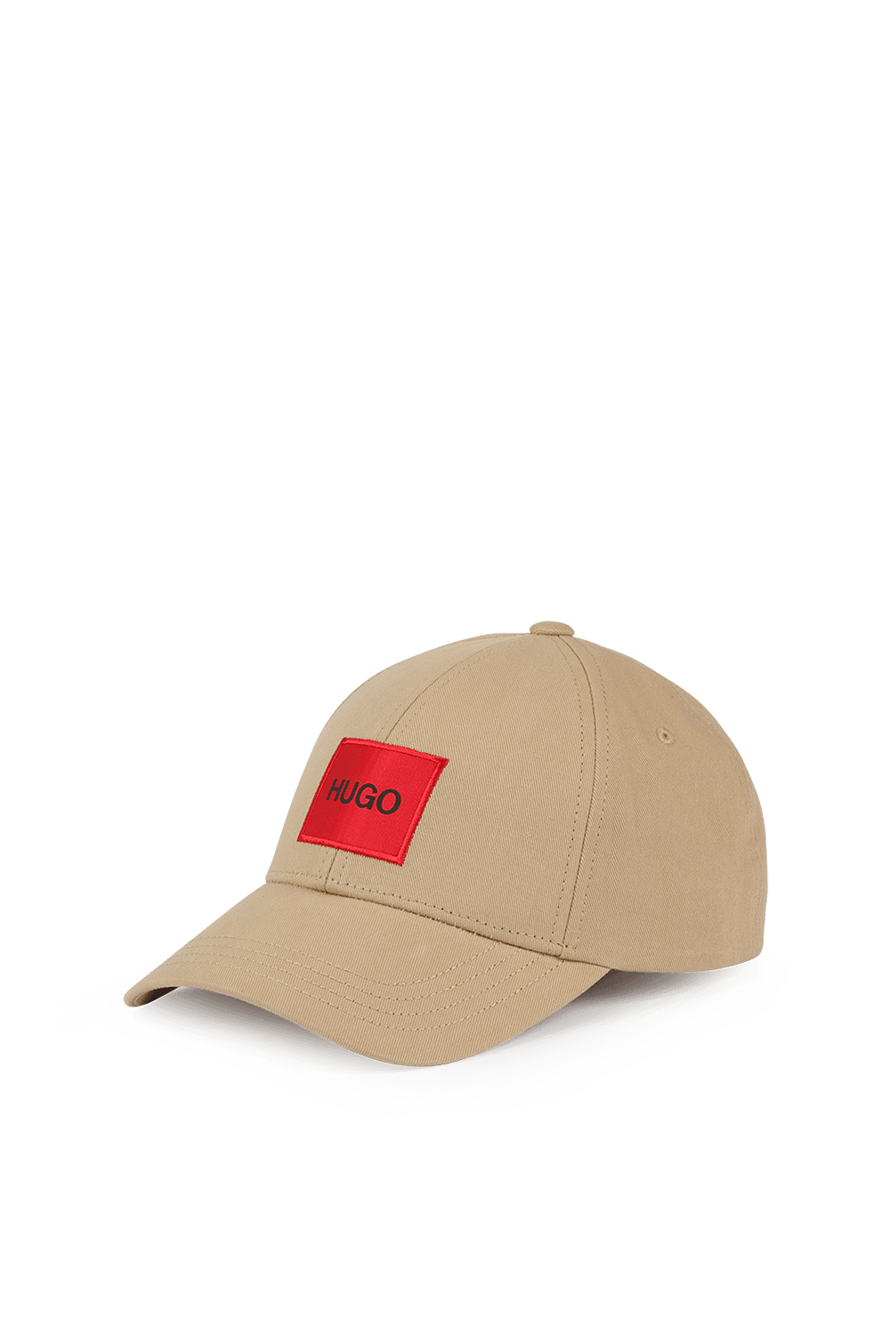 תמונה קידמית של Logo Cotton Hat in Beige