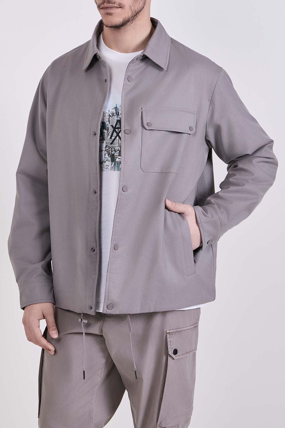 תמונת דוגמן קידמית של ז'קט