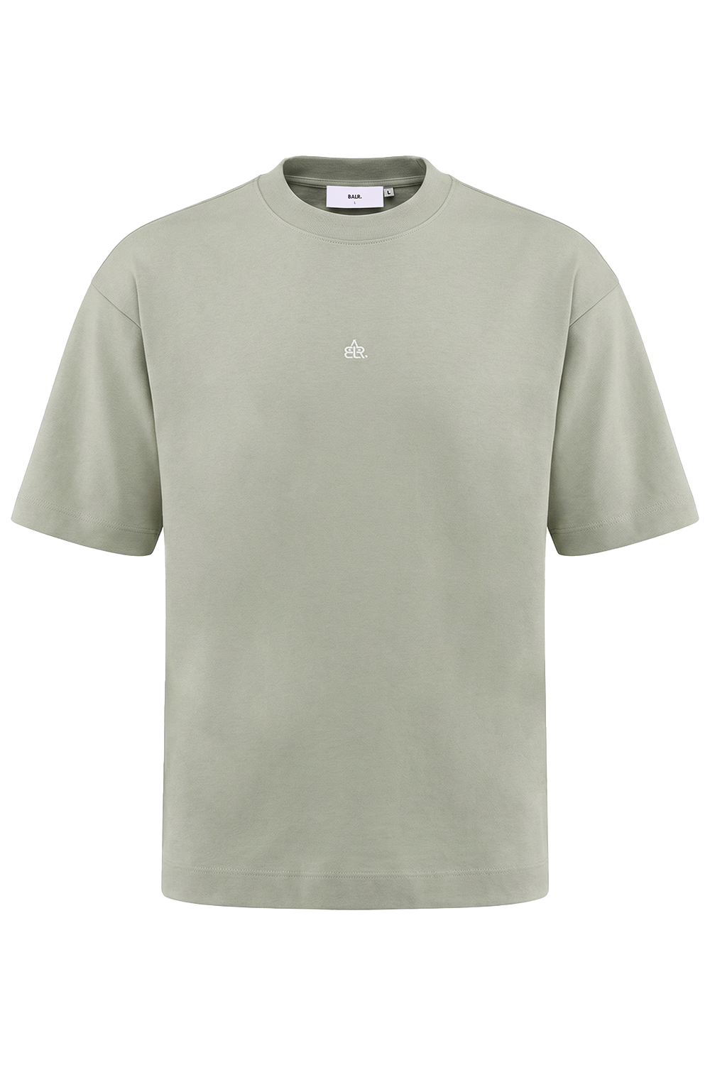 תמונה אחורית של חולצת טי אוברסייז