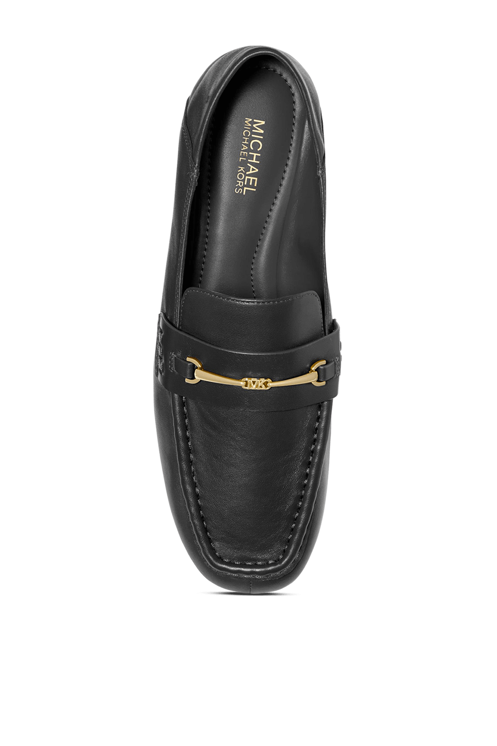 תמונת תקריב של נעלי מוקסינים