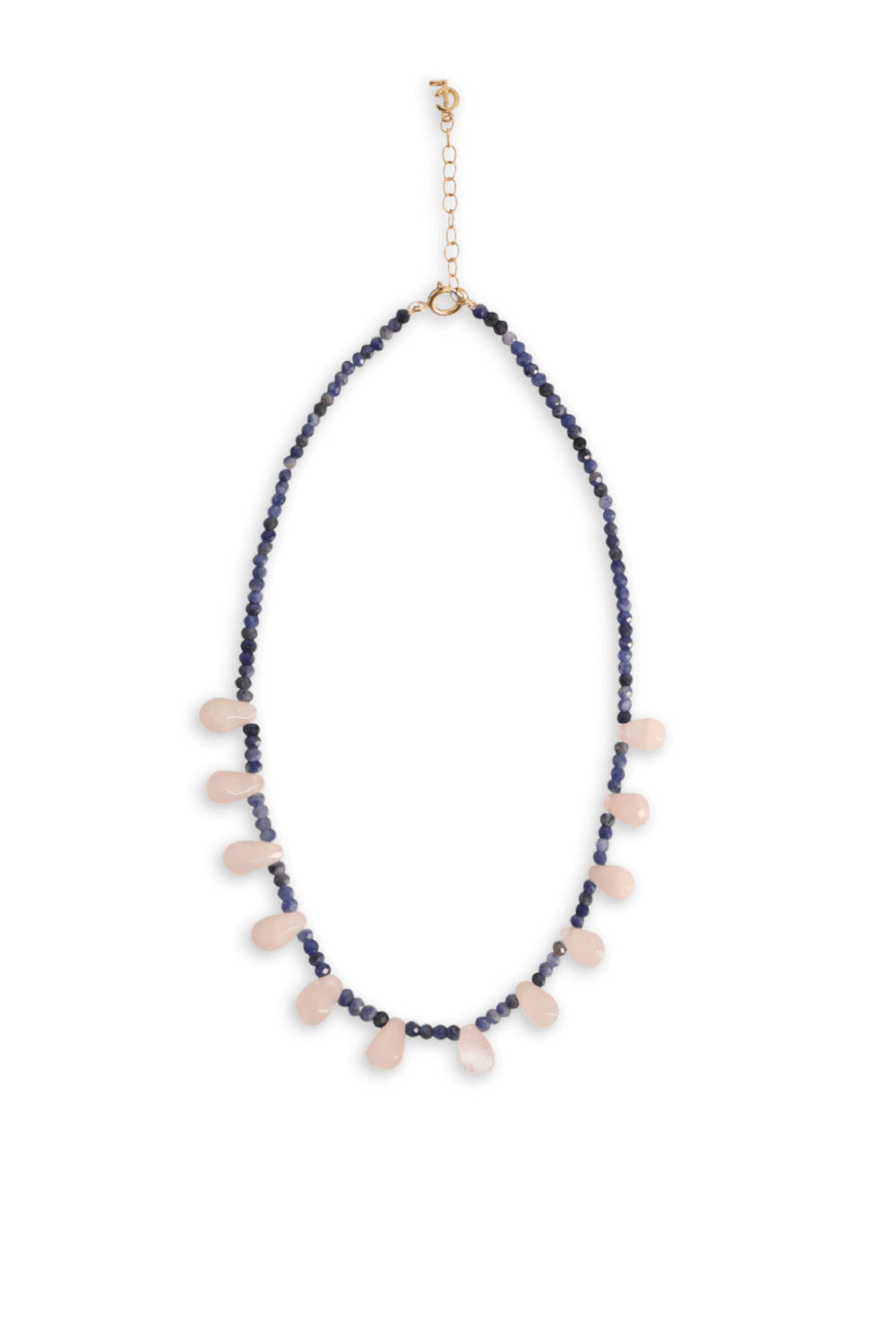 תמונה קידמית של שרשרת אבנים