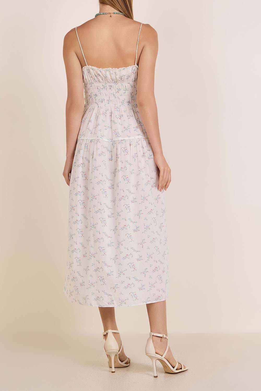 תמונת דוגמן אחורית של שמלת מידי