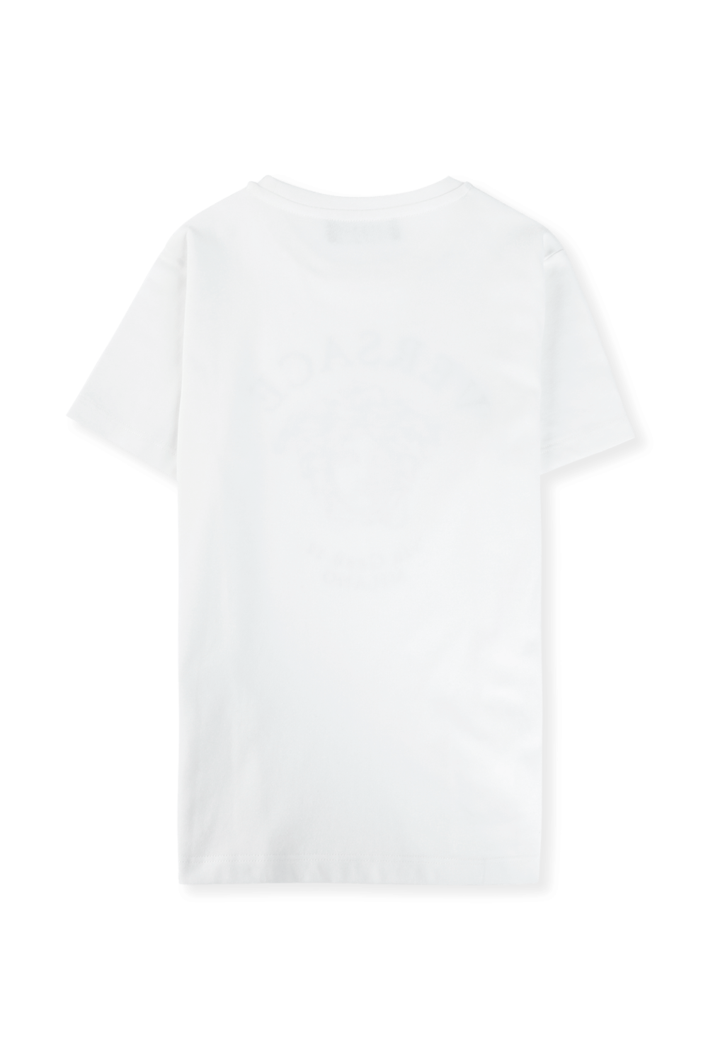 גילאי 8-14 חולצת טי עם לוגו מדוזה בשחור VERSACE KIDS
