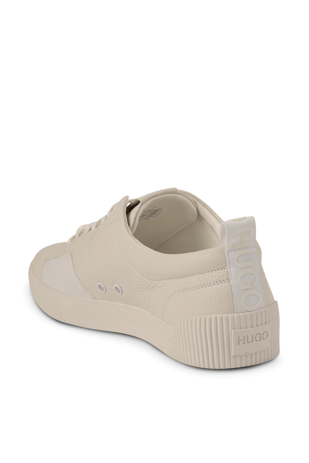 Classic Leather Sneakers in White HUGO