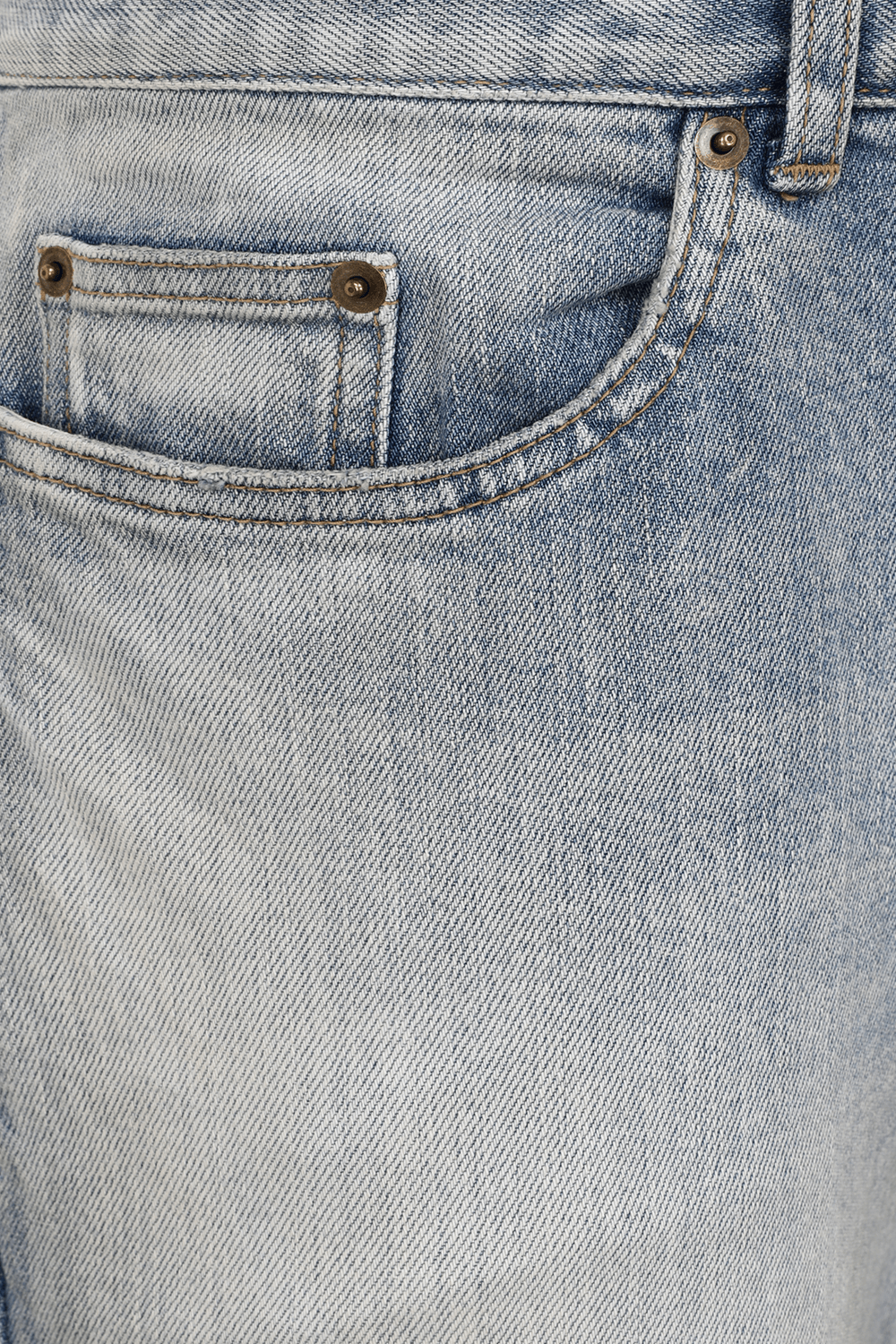 מכנסי ג'ינס סקיני משופשפים SAINT LAURENT