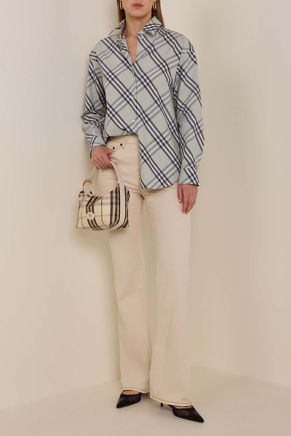 תמונת דוגמן קידמית של תיק כתף מיני