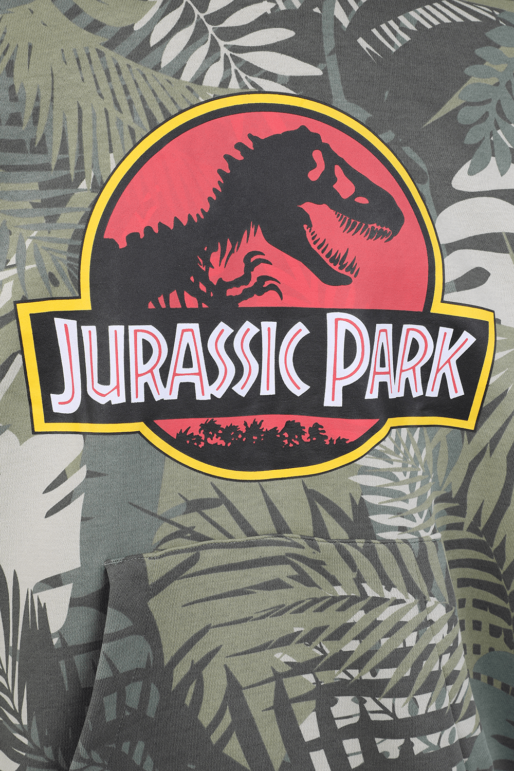 תמונה אחורית של Jurassic Park Camo Sweatshirt