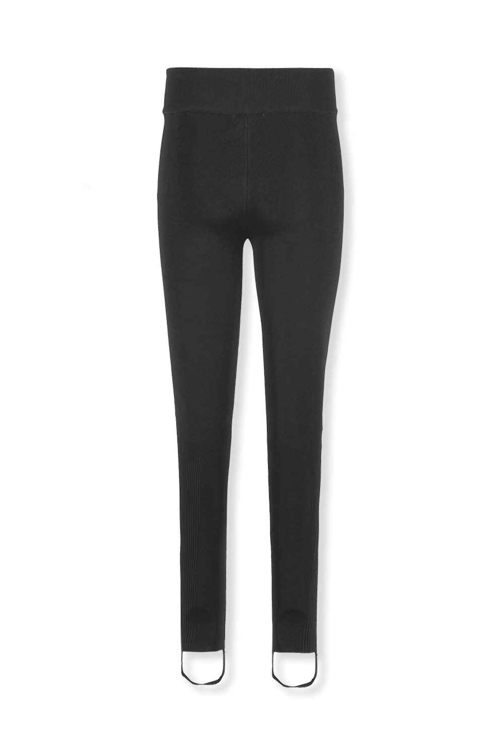 תמונה אחורית של Compact Shine High Waisted Leggings in Black