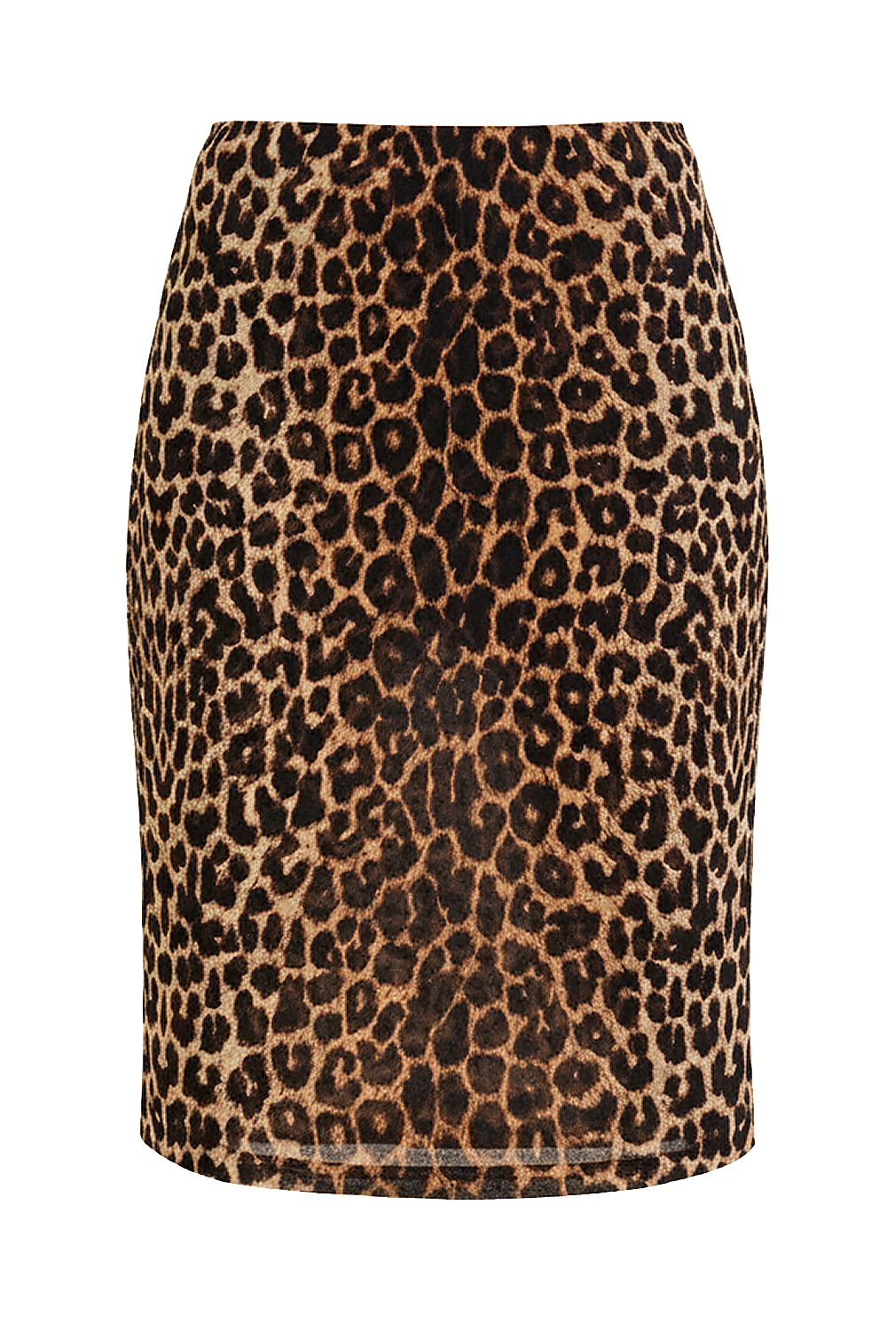 תמונה קידמית של חצאית משי