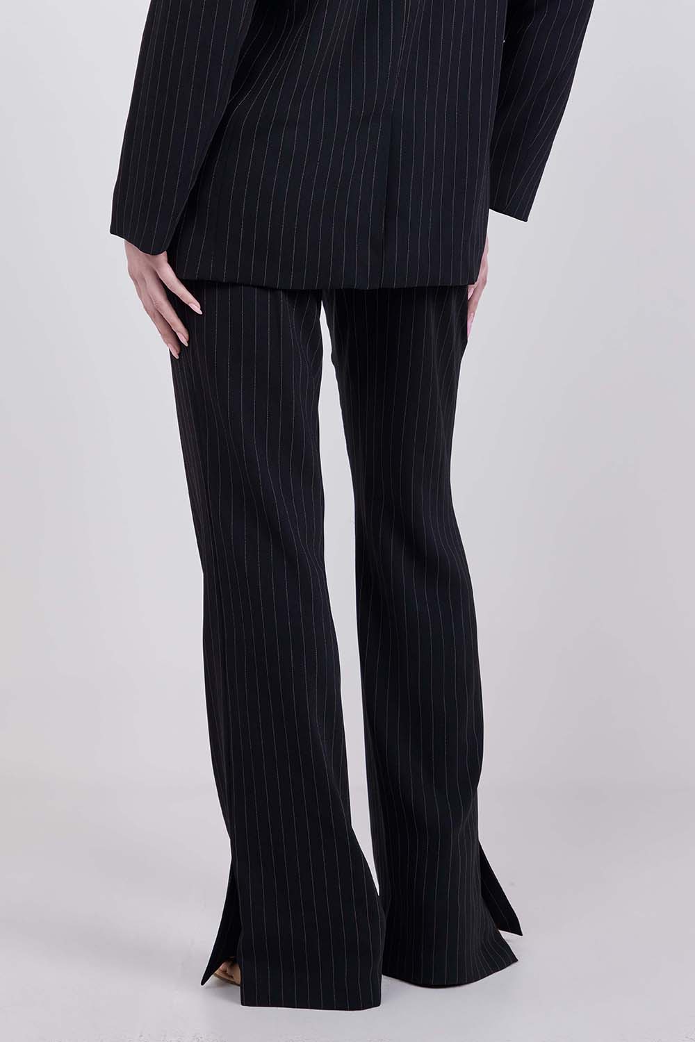 תמונת דוגמן אחורית של מכנסיים מחוייטים