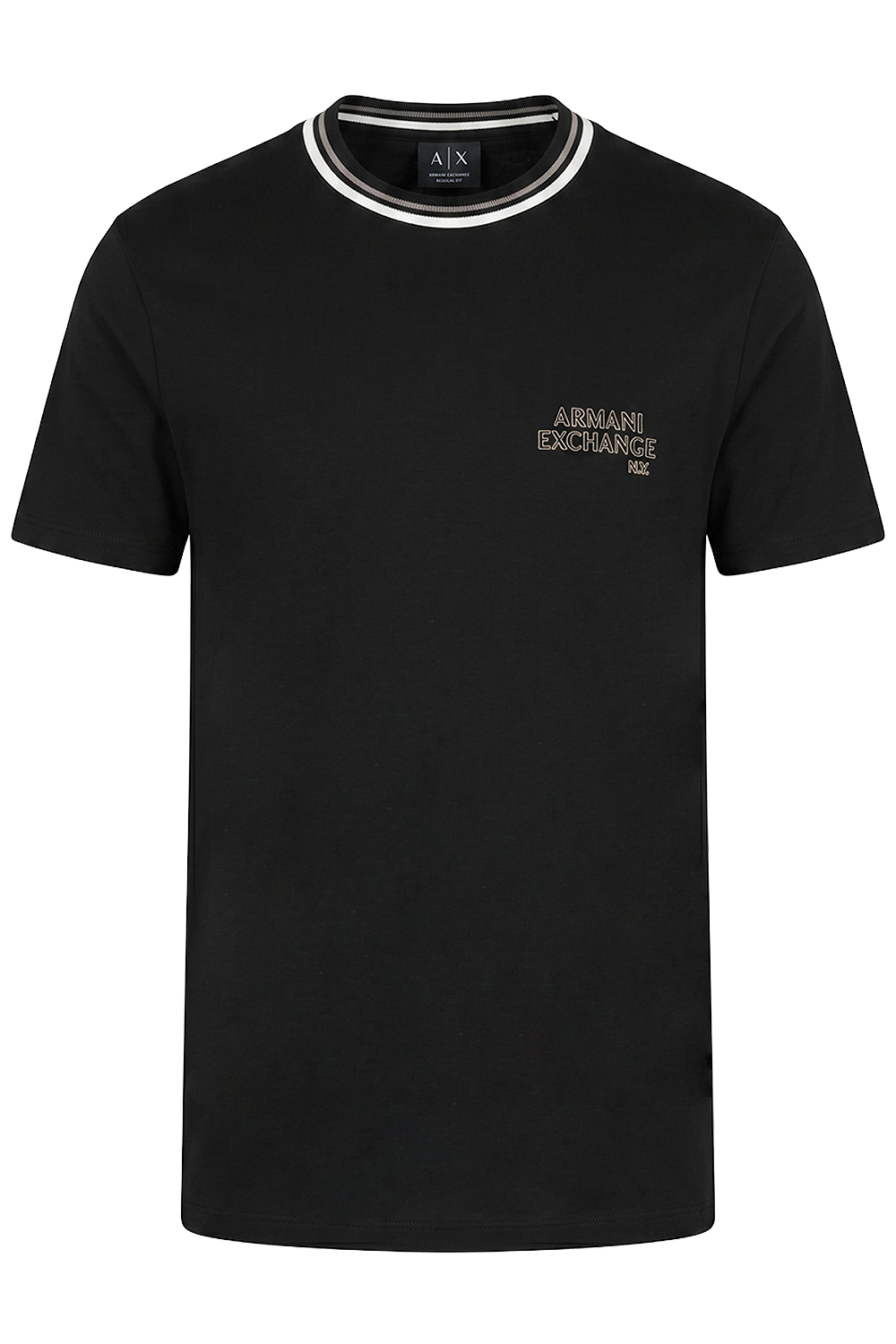 תמונה קידמית של חולצת טי בגזרה ישרה