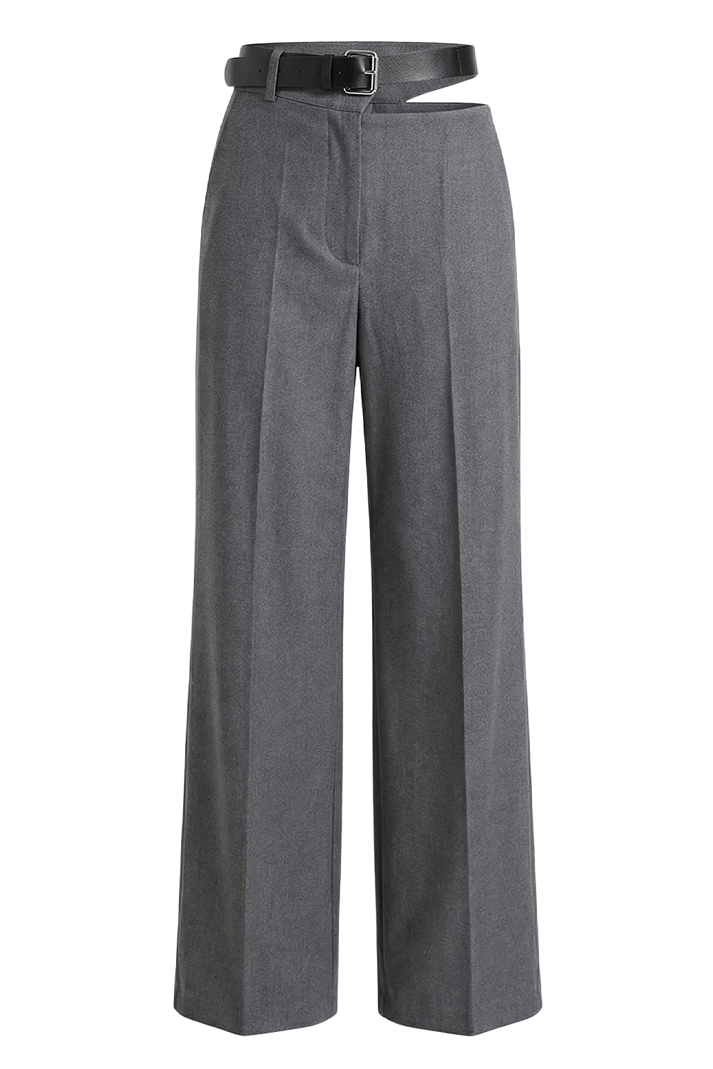 תמונה אחורית של מכנסיים מחויטים