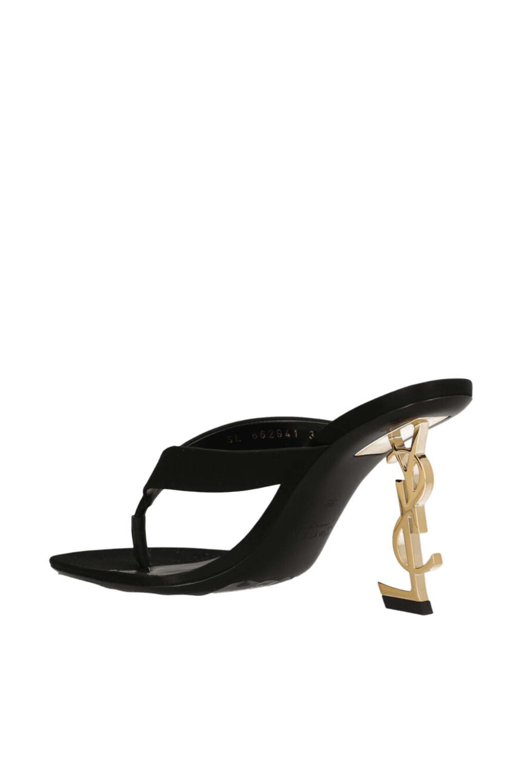 תמונה אחורית של סנדלי עקב מיולס אופיום