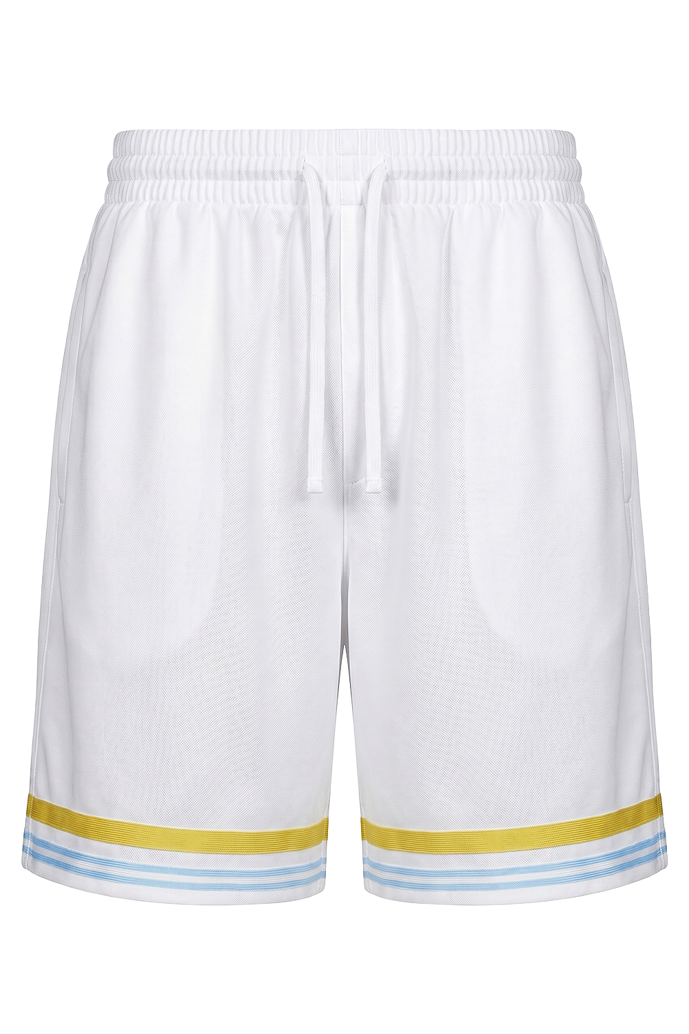 תמונה קידמית של מכנסיים קצרים משי