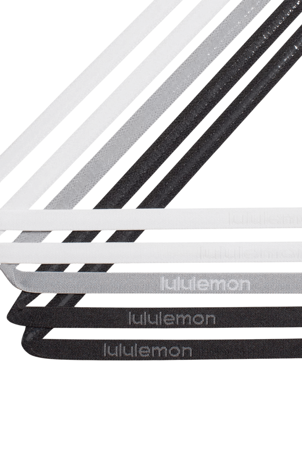 תמונה אחורית של Women's Skinny Adjustable Headbands 5 Pack