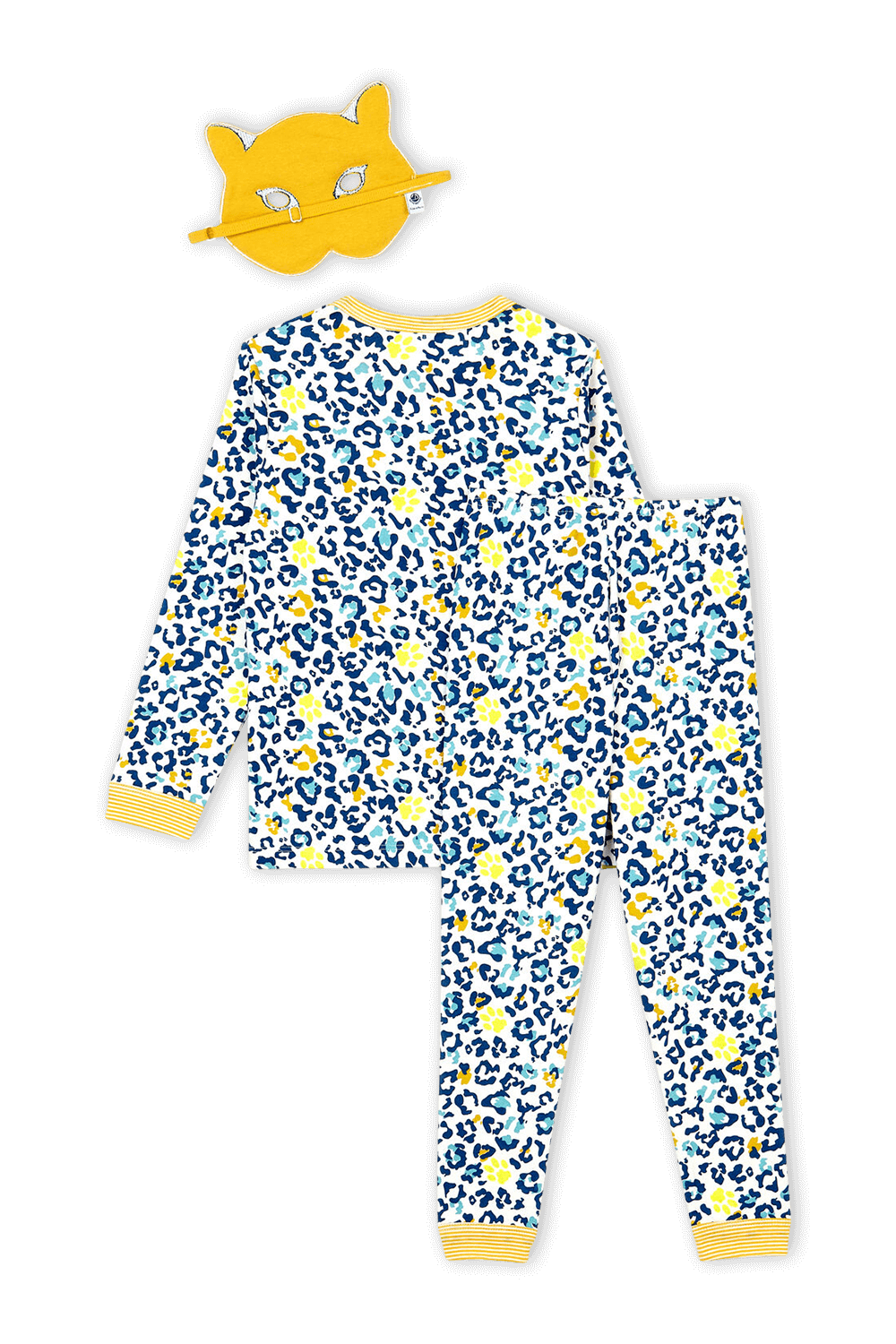 גילאי 3-12 שנים סט פיז'מה ארוך בדפוס זוהר בחושך